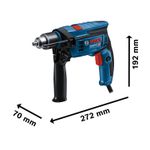 Furadeira de Imp GSB 13 RE 750W 220V 5 brocas e mala Bosch