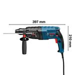 Combo Martelete GBH2-24 D + Esmerilhadeira GWS850 127V Bosch