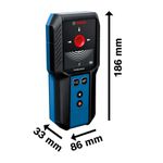 Detector e scanner de parede GMS 120-27 Professional Bosch