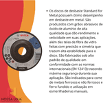 Disco de Desbaste Standard for Metal 115x6mm Bosch