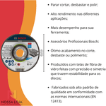 Disco Abrasivo Bosch Expert 125x2,5mm