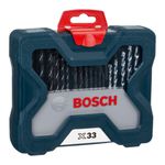 Kit de pontas e brocas X-Line 33 peças Bosch