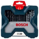 Kit de pontas e brocas X-Line 33 peças Bosch