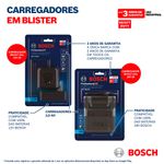 Carregador de bateria Bosch 18V GAL 18V-20 Bivolt