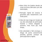 Broca Metal Aço Rápido HSS-PointTeQ 1/4" 20 peças Bosch 