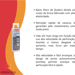 Broca Metal Aço Rápido HSS-PointTeQ 9/64" C/ 30 Pçs Bosch 