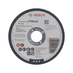 Disco de corte Standard for Metal 115x2,5mm centro reto C/ 50 Pçs Bosch