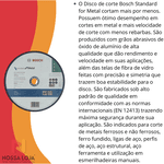 Disco de Corte Standard for Metal 230x1,9mm Centro Reto C/ 25 Pçs Bosch