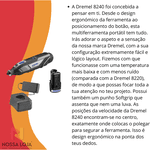 Dremel 8240 Micro Retifica + Carregador + 2 Bateria Bosch