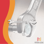 Chave Fixa 10x11mm Master C/ Corpo em Aço Especial Cromado Tramontina