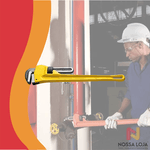 Chave P/ Tubos Master C/ Corpo em Ferro Fundido e Mandíbulas Modelo Americano 35cm Tramontina