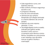 Tesoura De Poda C/ Lâmina Metálica e Cabo Plástico Tramontina