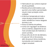 Vassoura Metálica Regulável C/ 22 Dentes Tipo Palheta e Cabo de Madeira 120cm Tramontina