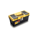 Caixa Plástica P/ Ferramentas 33cm Master C/ Bandeja Removível e Trava Metálica Tramontina