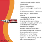 Tesoura de Aviação Corte Esquerdo Pro Tramontina