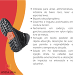 Botina De Couro Nubuck Preta Num.42 Premier Marluvas