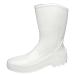 Bota De Pvc Sem Forro Cano Médio Branca Tam.42 Vulcaflex Marluvas