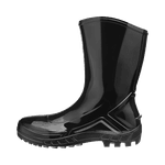 Bota De Pvc Sem Forro Cano Médio Preta Tam.37 Vulcaflex Marluvas