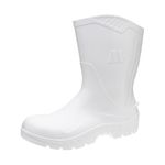 Bota De Pvc S/ Forro Branca Cano Longo Tam.43 Marluvas