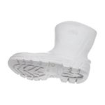 Bota De Pvc S/ Forro Branca Cano Longo Tam.43 Marluvas