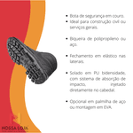 Bota linha Metatarso Externo Tam.42 Composite Marluvas