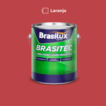 Tinta Primer Sintético Brasitec 0,9L Laranja Brasilux