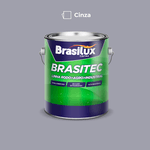 Tinta Esmalte Sintético Brasitec Cinza 0,9L Brasilux