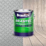 Tinta Esmalte Sintético Brasitec Cinza 0,9L Brasilux
