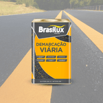 Tinta Demarcação Viária Amarela 18L Brasilux