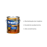 Tinta Verniz Para Madeira Moveleira 3,6L Brasilux