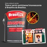 Tinta Intumescente Branco Base Água Brasifire 3,6 L Brasilux