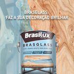 Kit Resina Brasglass Cristal 3,6L Brasilux