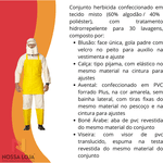Conjunto Aplicação Herbicida C/ Viseira Tam. GG Brascamp