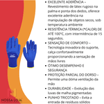 LUVA COMFORT GRIP PLUS TAM.10 (EG) VOLK 