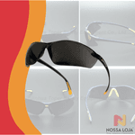 Óculos Meia Smoke Fume Delta Plus 