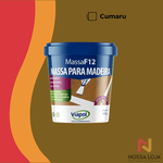 Massa Calafetar F12 Para Madeira Cumaru 400Gr Viapol
