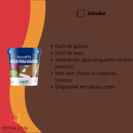 Massa Calafetar F12 Para Madeira 400Gr Jatobá Viapol