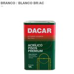 Tinta Acrílica Piso Fosco Cor Branco 18L Dacar