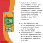 Adesivo Estrutural Epóxi Sikadur 32 Sika