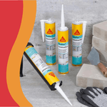 Selante Sikaflex Construction Cinza 300 ML Sika