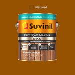 Verniz Proteção Máxima Deck B Água Natural Bril 3,6L Suvinil