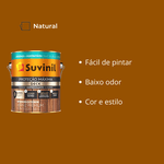 Verniz Proteção Máxima Deck B Água Natural Bril 3,6L Suvinil