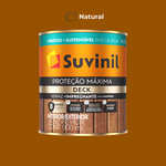 Verniz Proteção Máxima Deck B Água Natural Acet 0,9L Suvinil