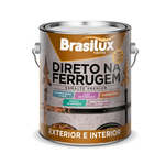 Esmalte Direto na Ferrugem Cinza Médio 3,6L Brasilux
