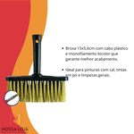 Broxa Retangular 800/2 Atlas