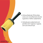 Broxa Redonda 75mm 799 Atlas