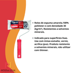 Rolo Espuma Cinza 9cm 406/9 Atlas