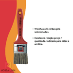 Trincha Média Látex e Acrílica 2 395/5 Atlas