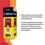 Rolo Extra Pele de Carneiro 23cm 322/22 Atlas