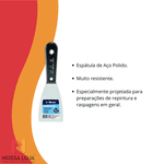 Espátula Aço Cromado 6,4cm 6255/10 Atlas